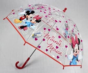 Minnie Maus Regenschirm Transparent Disney Super Süss