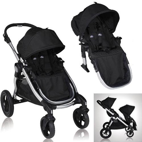 Baby Jogger City Select Stroller with 2nd Seat Onyx