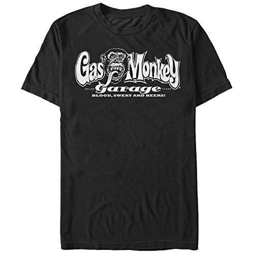 Gas Monkey Blood, Sweat, and Beers Mens S Graphic T Shirt - Fifth Sun