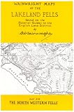 Wainwright Maps of the Lakeland Fells: North Western Fells Map 6 (Wainwright Maps)