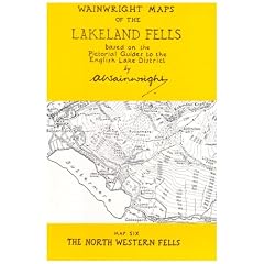 Wainwright Maps of the Lakeland Fells: North Western Fells Map 6