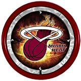 Miami Heat Plasma Motion Clock