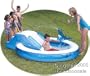 Child's Inflatable Blow Up Wading Pool W/ Slide