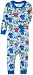 Gerber Cute Monsters Cotton PJs Unionsuit, Light Blue, 18 Months