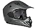 TMS® Adult Carbon Fiber Graphics Dirt Bike ATV Motocross Off-Road MX Helmet with Goggles (Medium)