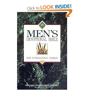 NIV Men's Devotional Bible: With Daily Devotions from Godly Men: Amazon ...