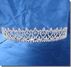 princess tiara for Bridal Wedding Prom Pageant 51726