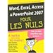 Word, Excel, Access, PowerPoint 2007