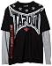 TapouT Boys 8-20 Combat Tee,Black,10/12
