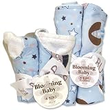 Trend Lab Rockets Bib & Burp Set by Trend Lab