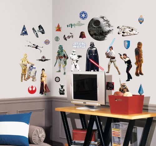 RoomMates RMK1586SCS Star Wars Classic Peel and Stick Wall Decals