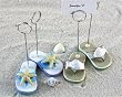 Beachcombers Flip Flop Placecard Holders - Set of 4 (2 pairs)