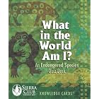 Click here to buy What In The World Am I? Endangered Species Sierra Club Knowledge Cards Deck by  Pomegranate.