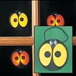 Halloween Spooky Eyes Window Decoration Glowing Battery Operated