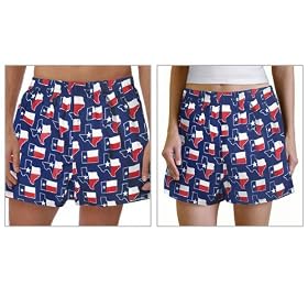 Lone Star TEXAS Kids Boxers Size 10 12 100% Cotton Boxer Sleep Pants Shorts Christmas Present Gift Idea For Boys Boy or Girls Girl Cute Youth Apparel CUTE Pajama Shorts HUGE SALE