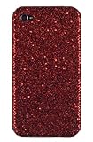Red Sparkles Case for Apple iPhone 4 (Fits AT&T & Verizon Models)