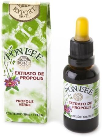 Antioxidant Pon Lee Brazilian Green Bee Propolis Extract 30ml By JLBrazil