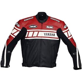 Buy Joe Rocket Superbike Mens Yamaha Champion Sports Bike Motorcycle Jacket - Color: Red Black White,... by Joe Rocket