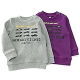 【アウトレット】 Bobson トレーナー(80～130cm) キムラタンの子供服 パープル 95 ( 77174x77674-144 )