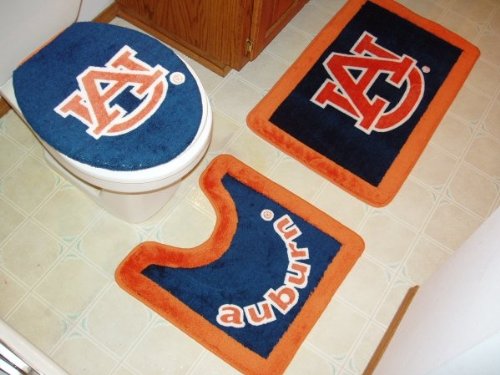 Auburn 3 Piece Bath Rug Set