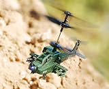 SYMA S012 3CH Remote Control Mini AH-64 APACHE COMBAT Helicopter Ready to Fly