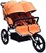 Tike Tech Double All Terrain X3 Sport Stroller, Autumn Orange