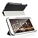 Tab 3 8 Case, JETech® Gold Slim-Fit Smart Case Cover for Samsung Galaxy Tab 3 8.0 (8 Inch) Tablet PC with Auto Sleep/Wake Feature (Black)
