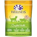 Wellness Complete Health Kitten Chicken &amp; Rice Natural Dry Cat Food, 2.9-Pound Bag