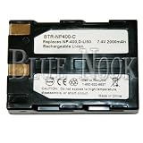 Samsung GX-10, and GX-20 Battery (Premium Cells, 2000 mAh, 2-YR Warranty) (by Wasabi Power)