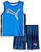 PUMA Baby Boys' Active Tank and Short Set, Blue, 18 Months