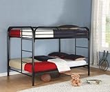 Sacramento Full/Full Bunk Bed in Black