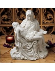 Lawn & Patio: The Pieta (1499) Bonded Marble Statue [Kitchen] - Design Toscano