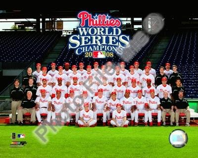 Philadelphia Phillies 2008 World Series Team 8x10 Photo