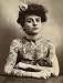 1911 TATTOOED TATTOO VICTORIAN WOMAN UNUSUAL PHOTO 44" x 70" Unframed