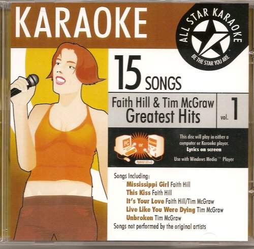 ASK-1545 Counrty Karaoke: Faith Hill And Tim McGraw, Vol. 1