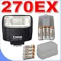 Canon Speedlite 270EX Flash for Canon Digital SLR Cameras BigVALUEInc Accessory Saver Bundle