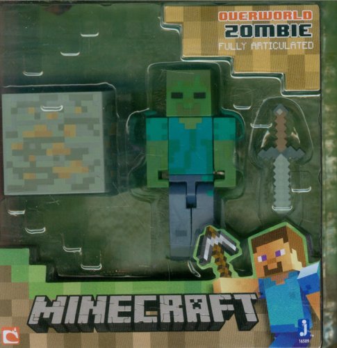 zombie core action minecraft figure with accessory Core With Zombie Minecraft from Figure Action Accessory