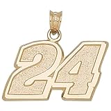 LogoArt Jeff Gordon 10K Large Number Pendant