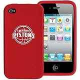 Detroit Pistons - Tribeca iPhone 4 Silicone Case Cover