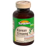 Sundown Korean Ginseng, 130 Capsules (Pack of 2)