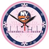 New York Islanders Wall Clock (Pink)