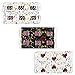 Happy 65th Birthday Sticker Decorations for Hershey Miniatures Candy Bars (Set of 54)