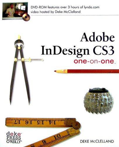 InDesign CS3 One on One under The Books Store