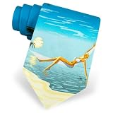 Island Livin Tie by Wild Ties - Teal Silk