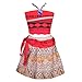 Dressy Daisy Girls Princess Moana Costumes Adventure Skirt Halloween Fancy Party Dress Size 6X / 8