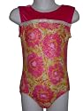 Leotard Gymnastics Pink Splatter