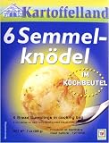 Kartoffelland 6 Semmel-Knodel (6 Bread Dumplings in Cooking Bags), 7-Ounce Boxes (Pack of 7)