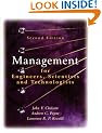 Management for Engineers, Scientists and Technologists