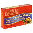 Mw Polar Smoked Mussels Pouch, 3-Ounce Units (Pack of 12)