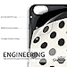 iPhone 6/6s Case for Teen Girls, Akna Glamour Series [Flexible TPU]*[High Impact]*[Exclusive Pattern] Soft Back Cover for iPhone 6/6s (4.7 inch iPhone) - [Classic Polka Dots](U.S)